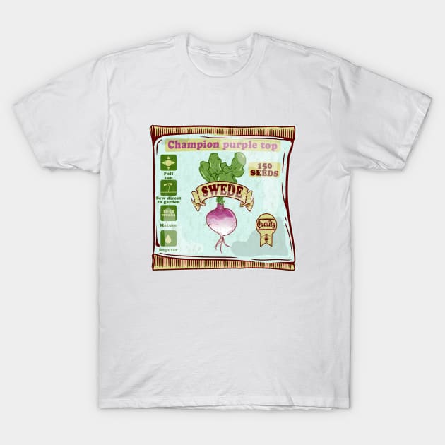 Swede Seeds T-Shirt by mailboxdisco